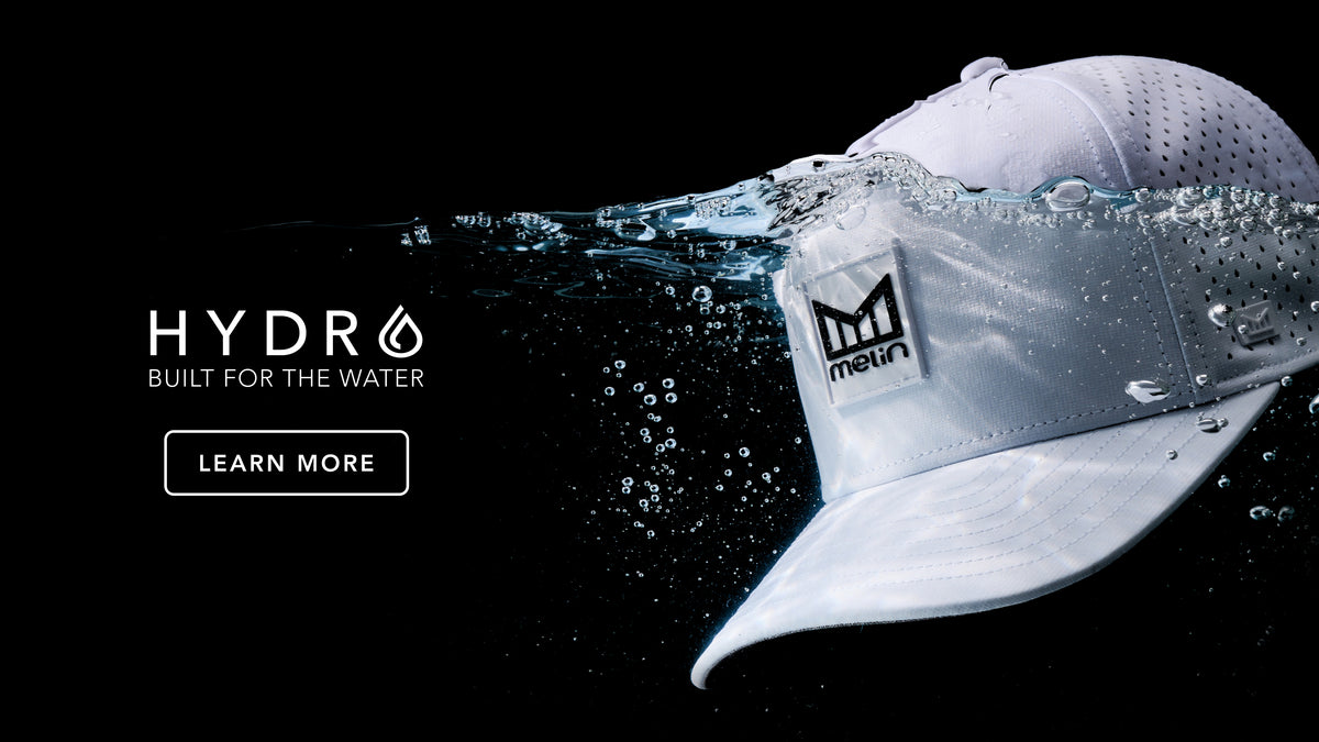 Hydro Collection | Water-Resistant Performance Hats | melin