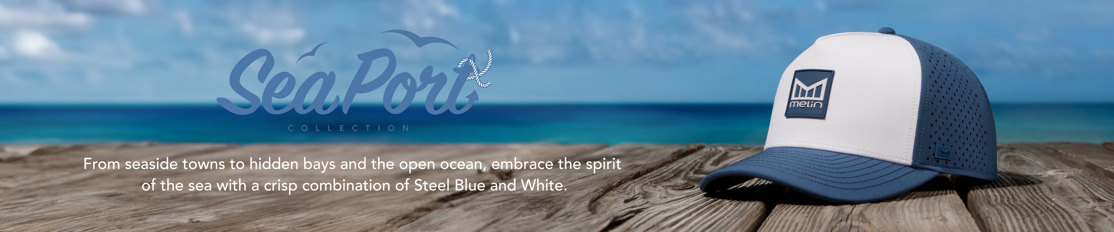 The collection banner for the Seaport Collection