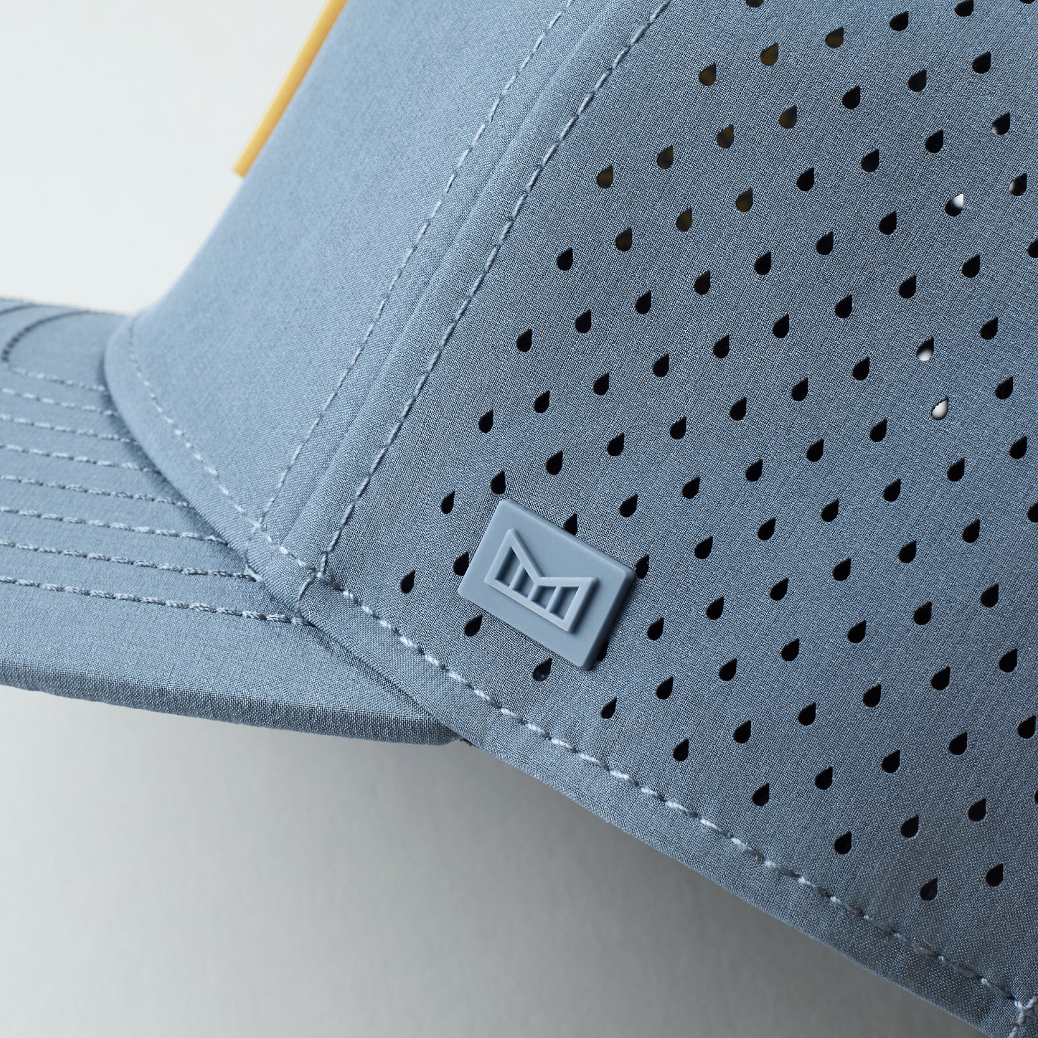 melin Odysea Stacked Hydro Blue Stone Gum snapback hat