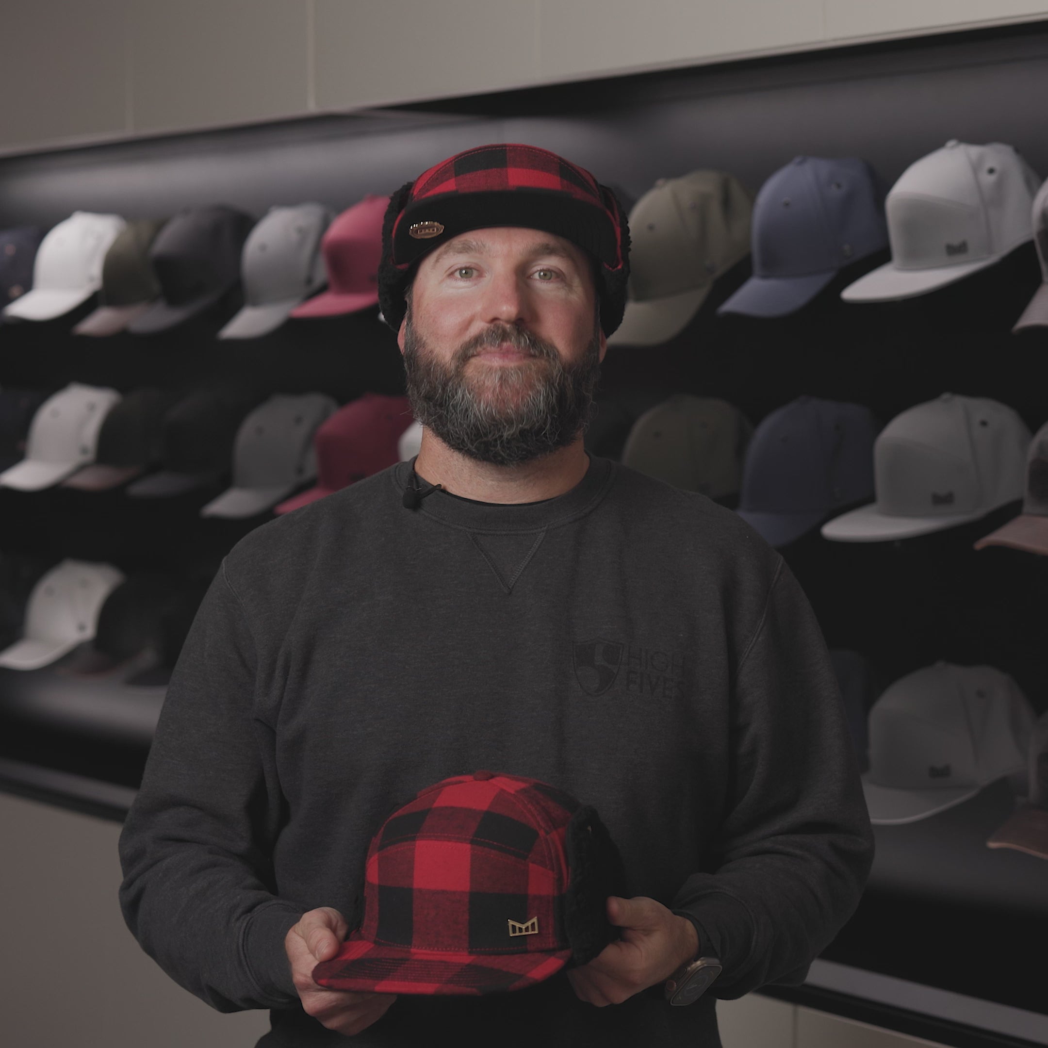 Trenches Icon Lumberjack Thermal – Red / Black | Premium